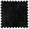 Florence Faux Suede, Classic Black - Roman Blind
